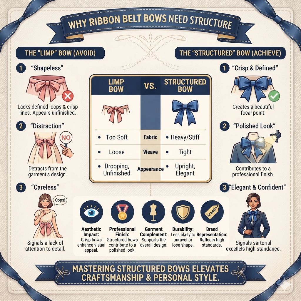 Why Ribbon Belt Bows Need Structure