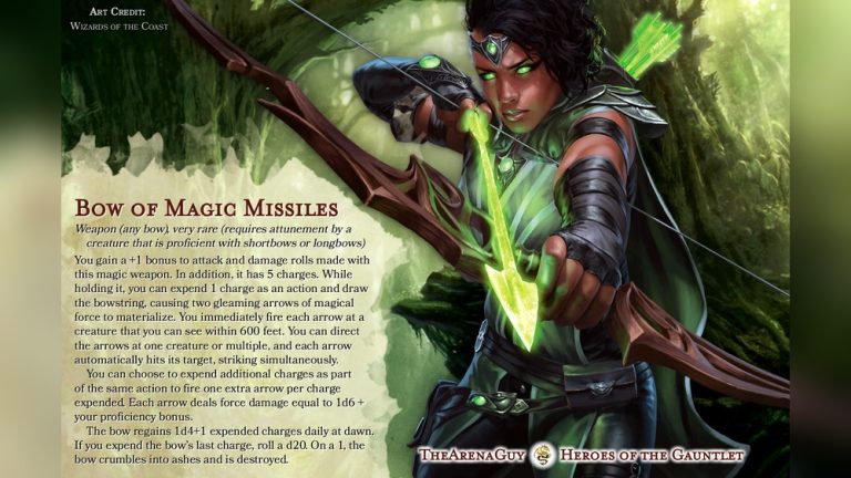 Do Magic Bows Shoot Magic Arrows