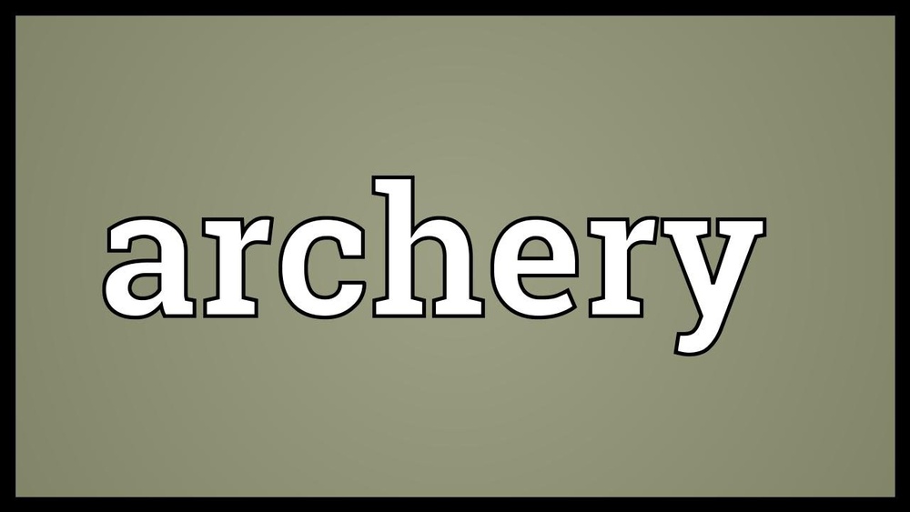 How Do You Spell Archery