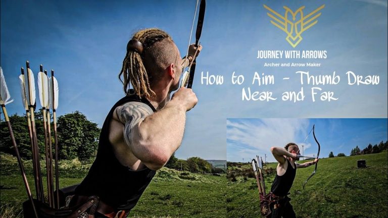 How to Aim With Thumb Draw a Bow