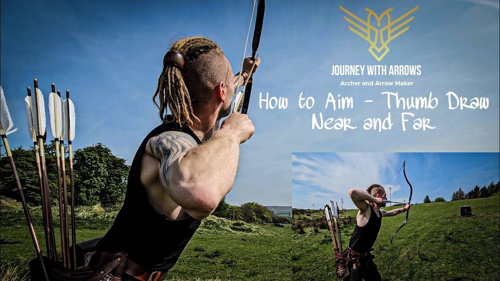 How to Aim With Thumb Draw a Bow
