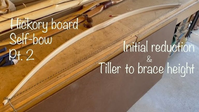 How to Make a Self Bow from a Board