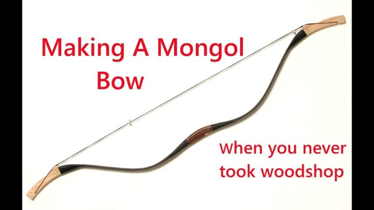 How to Make a Traditional Mongolian Bow