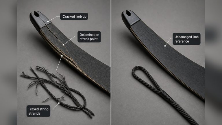Would a Crack near a Handle Effect a Traditional Bow