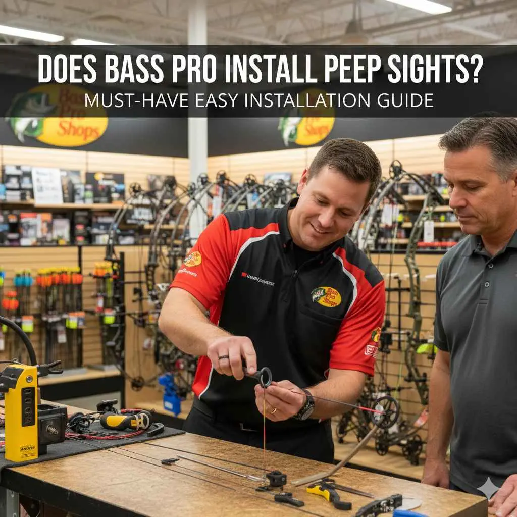 Does Bass Pro Install Peep Sights Must-Have
