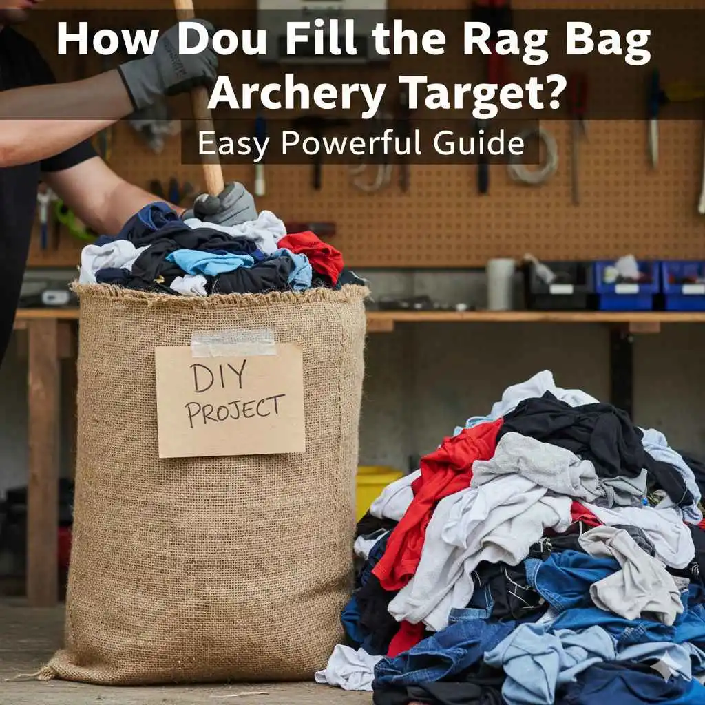 How Do You Fill the Rag Bag Archery Target
