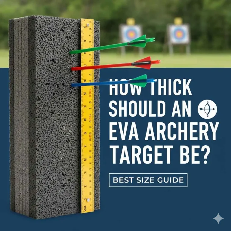 How Thick Should an EVA Archery Target Be