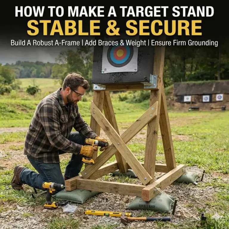 How To Make A Target Stand Stable & Secure
