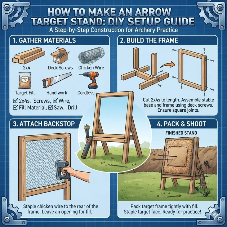 How To Make An Arrow Target Stand Diy Setup Guide