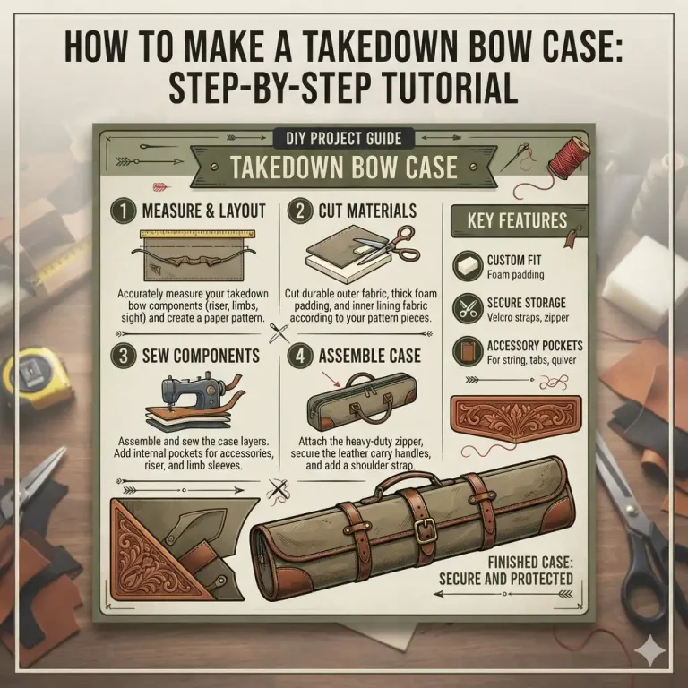 How to Make a Takedown Bow Case Step-by-Step Tutorial