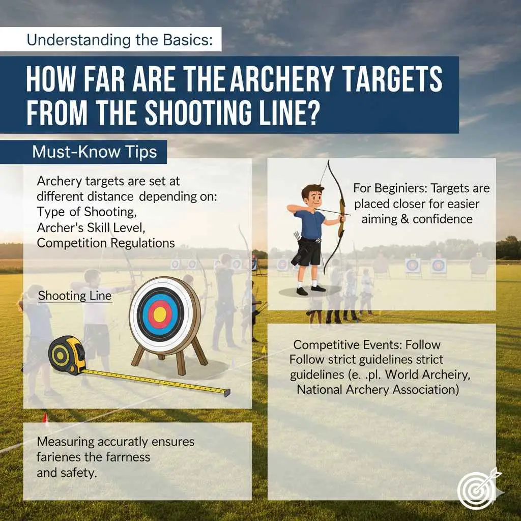 Understanding the Basics How Far Are the Archery Targets from the Shooting Line