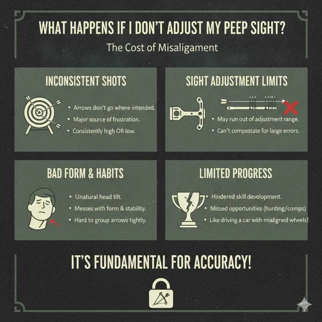 What Happens if I Don't Adjust My Peep Sight