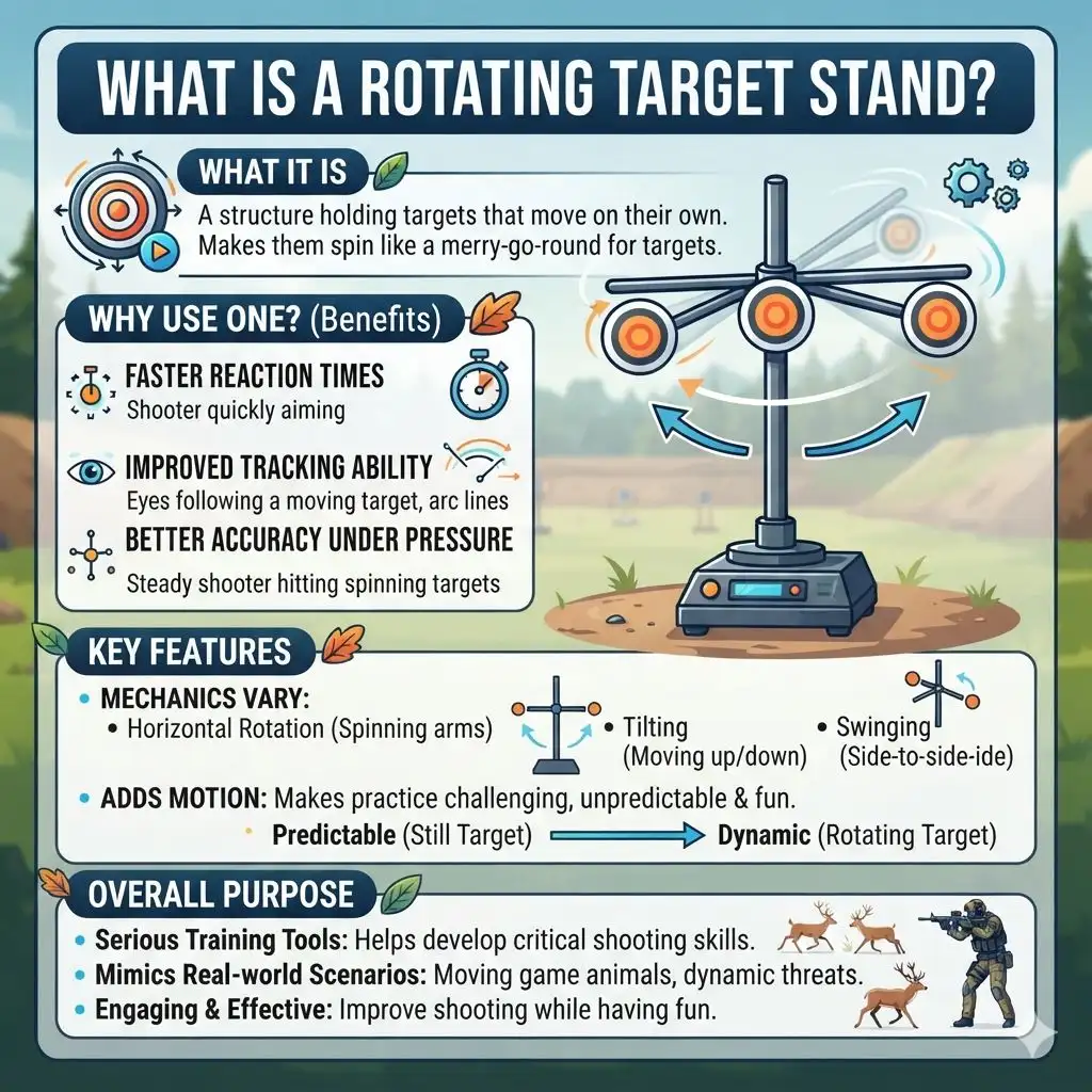 What is a Rotating Target Stand