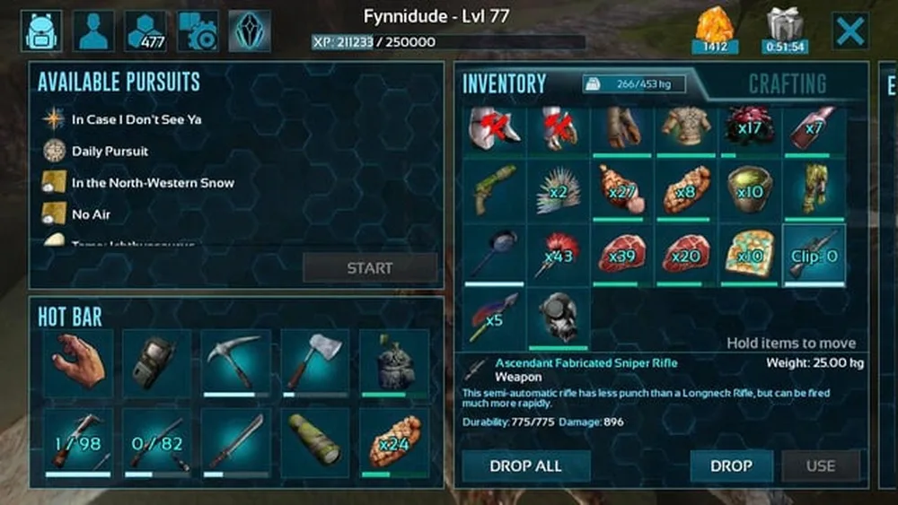 Ark Compound Bow Vs Fabricated Sniper