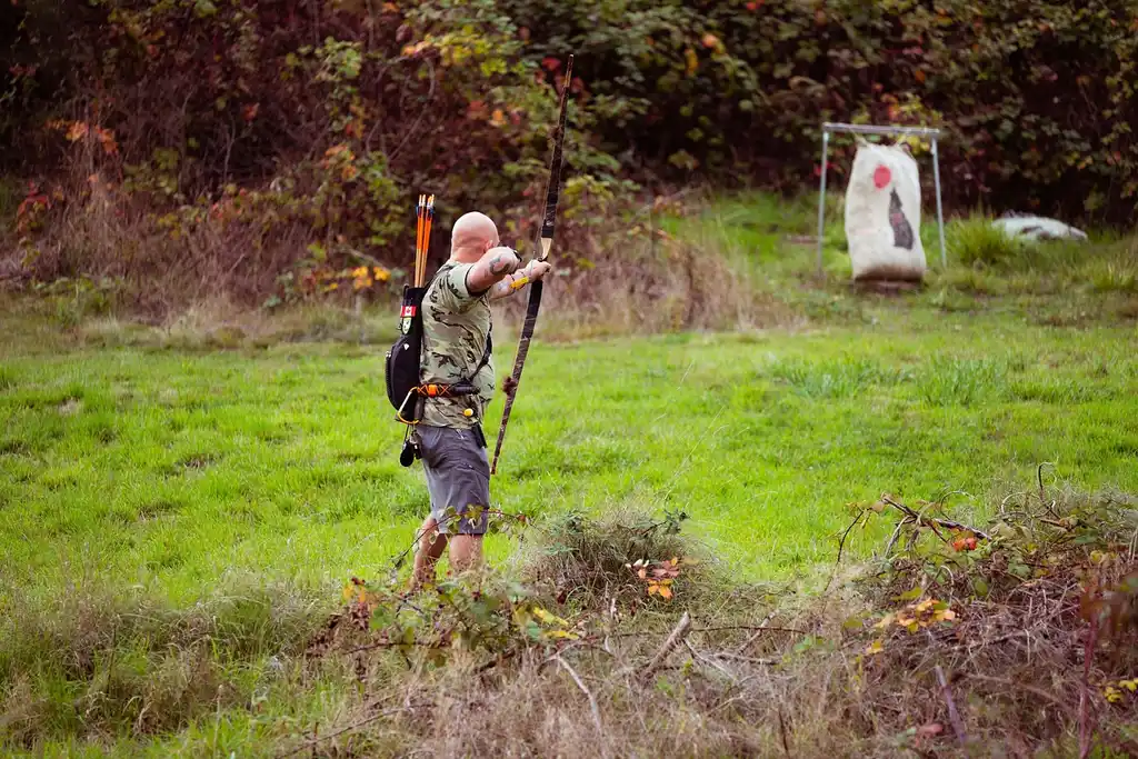 What should you wear for archery hunting in the rain?