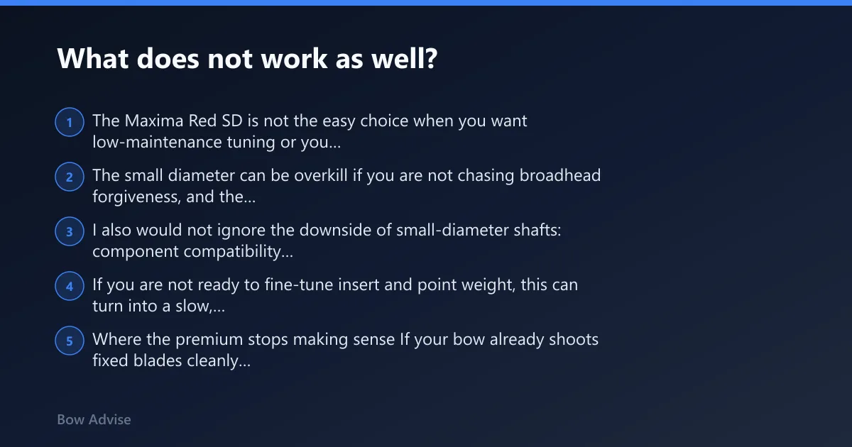 Steps: What does not work as well?