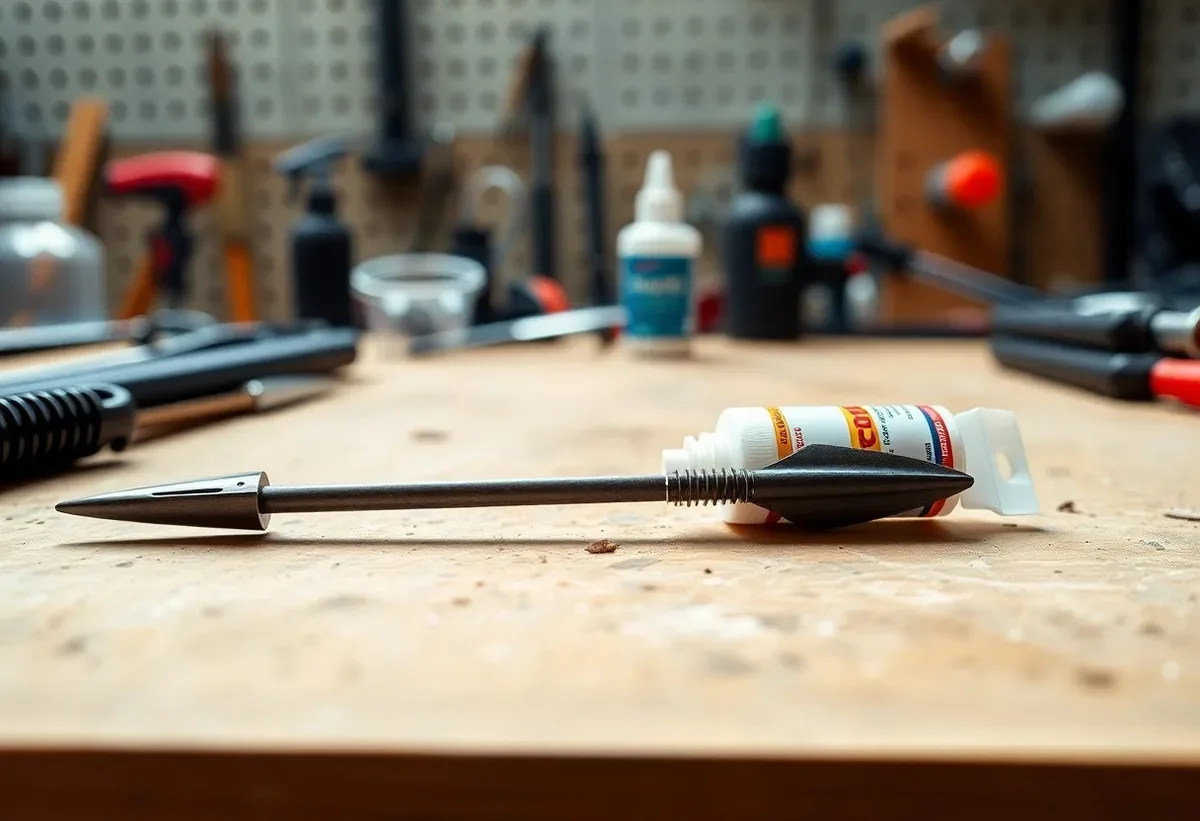 How Much Super Glue: Proven Carbon Arrow Insert