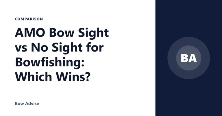 AMO Bow Sight vs No Sight for Bowfishing: Which Wins?