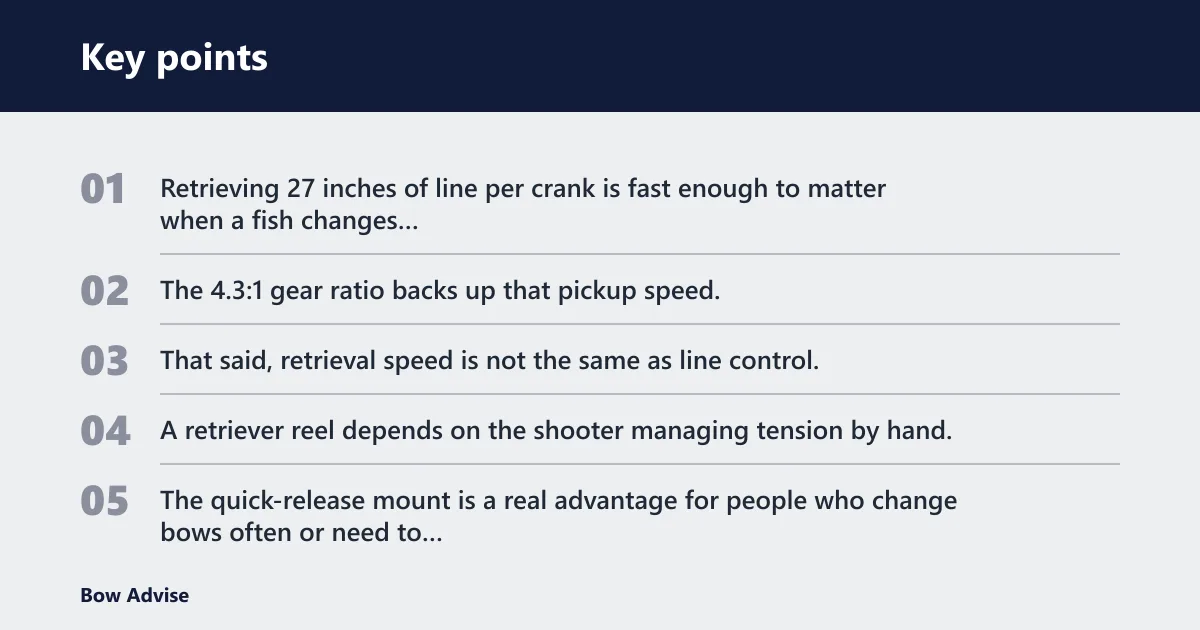 Key points: What works well