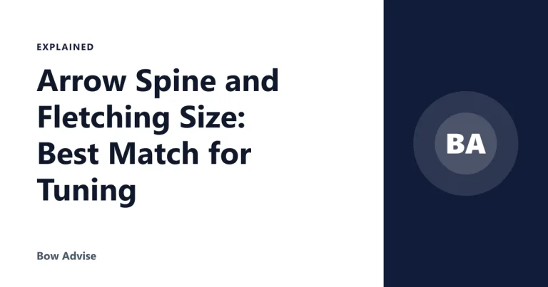 Arrow Spine and Fletching Size: Best Match for Tuning