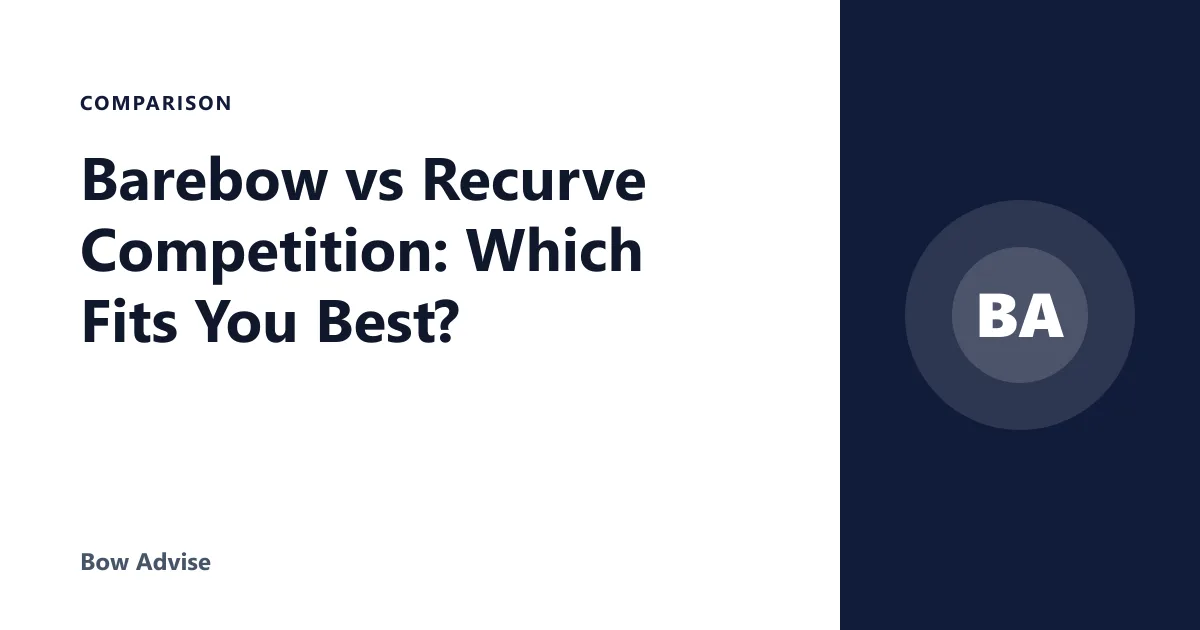 Barebow vs Recurve Competition: Which Fits You Best?