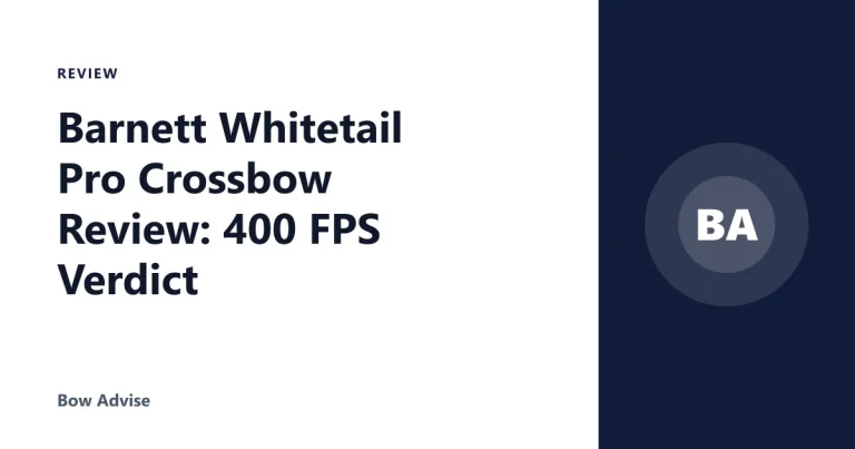 Barnett Whitetail Pro Crossbow Review: 400 FPS Verdict