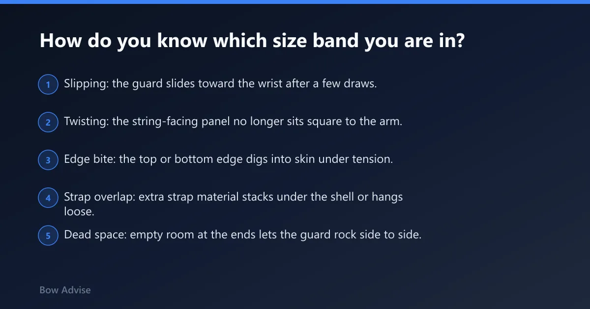 Steps: How do you know which size band you are in?