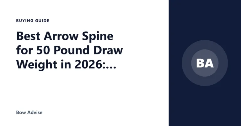 Best Arrow Spine for 50 Pound Draw Weight in 2026: Research Shows