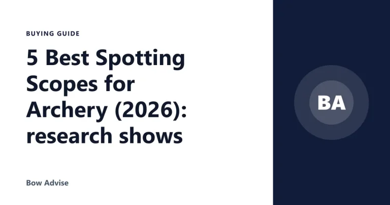 5 Best Spotting Scopes for Archery (2026): research shows