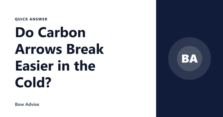 Do Carbon Arrows Break Easier in the Cold?