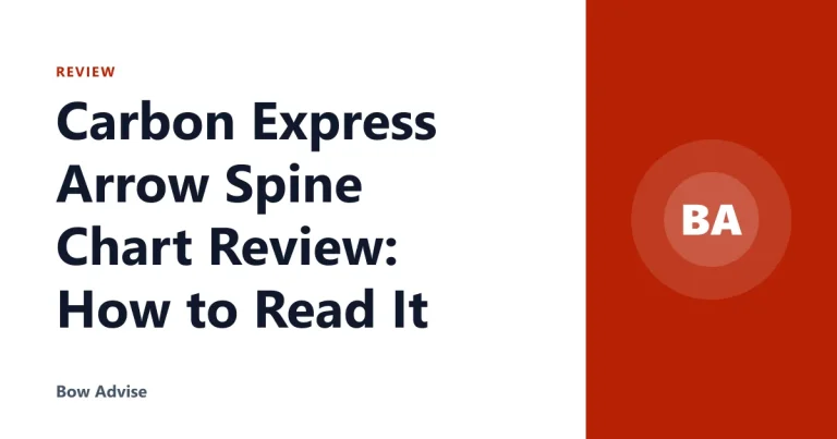 Carbon Express Arrow Spine Chart Review: How to Read It