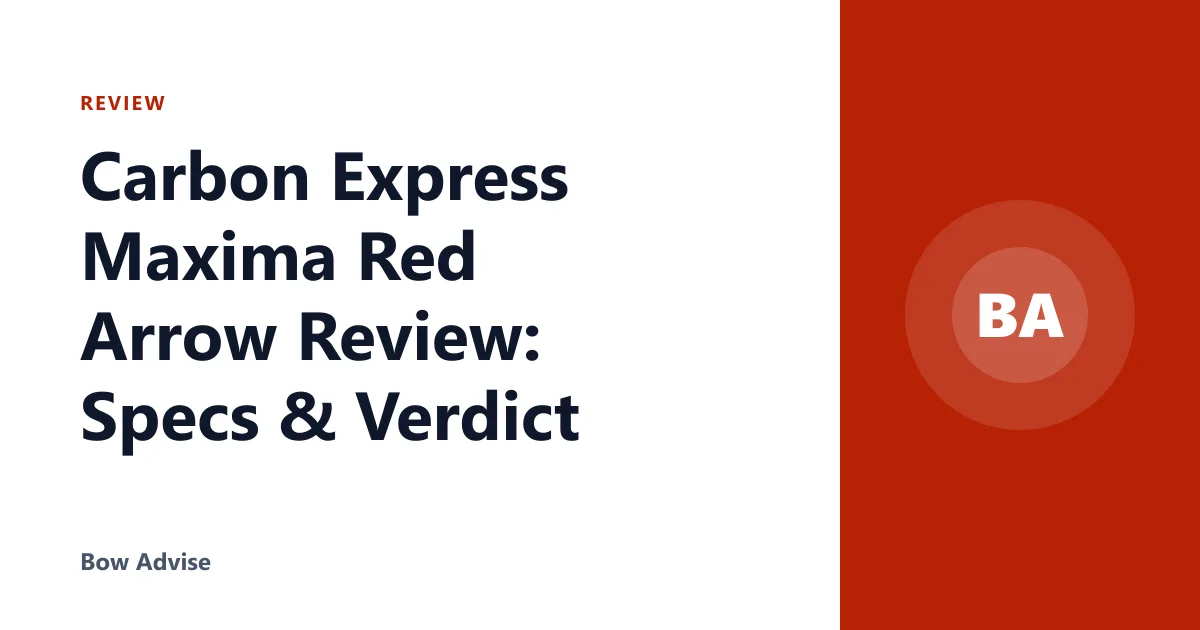Carbon Express Maxima Red Arrow Review: Specs & Verdict