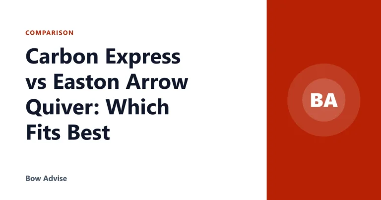 Carbon Express vs Easton Arrow Quiver: Which Fits Best