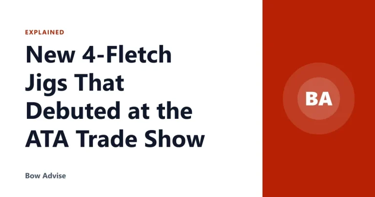 New 4-Fletch Jigs That Debuted at the ATA Trade Show