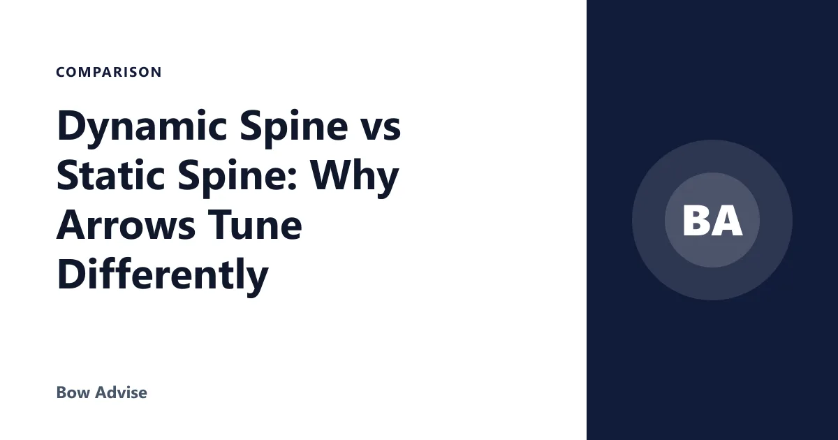 Dynamic Spine vs Static Spine: Why Arrows Tune Differently