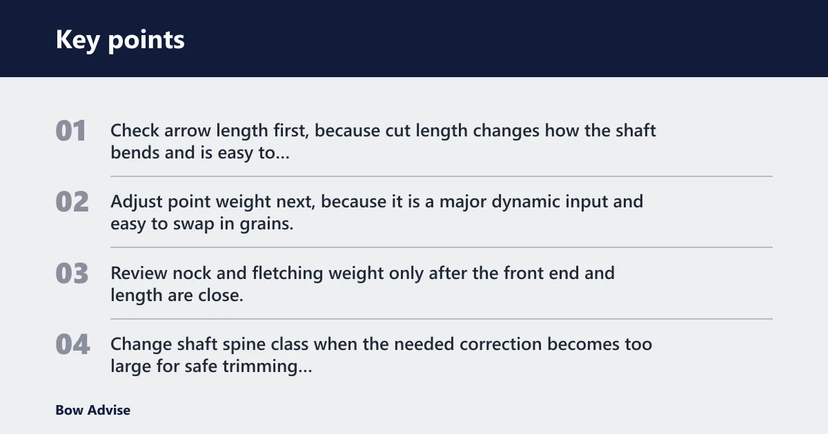 Key points: How do you read stiff and weak tune signs?