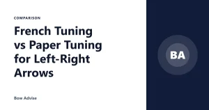French Tuning vs Paper Tuning for Left-Right Arrows