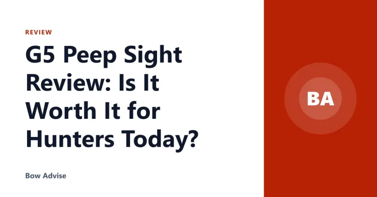 G5 Peep Sight Review: Is It Worth It for Hunters Today?