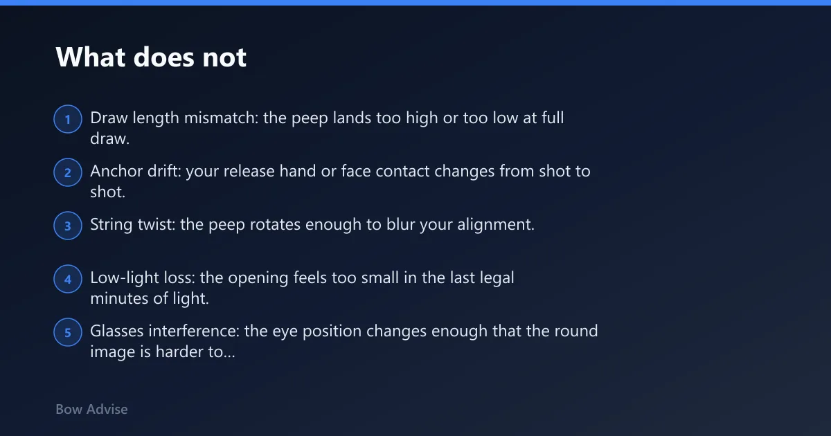 Steps: What does not