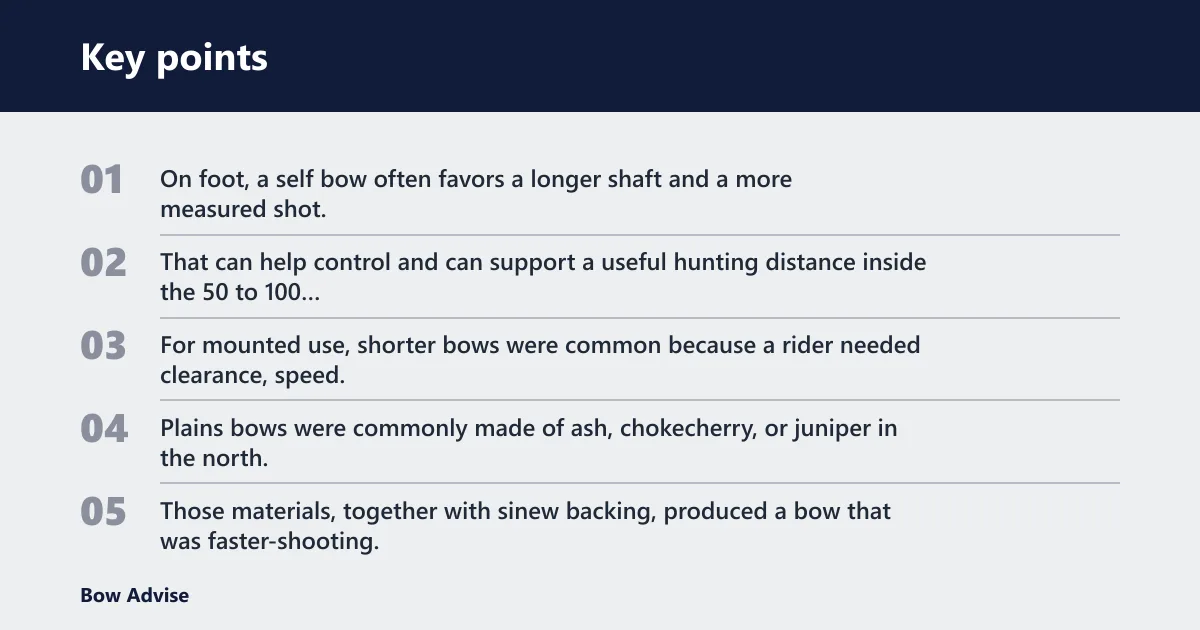 Key points: How far could a Native American arrow travel?