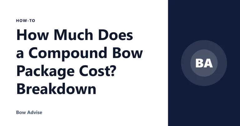 How Much Does a Compound Bow Package Cost? Breakdown