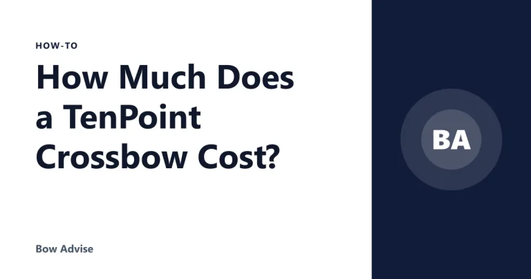 How Much Does a TenPoint Crossbow Cost?