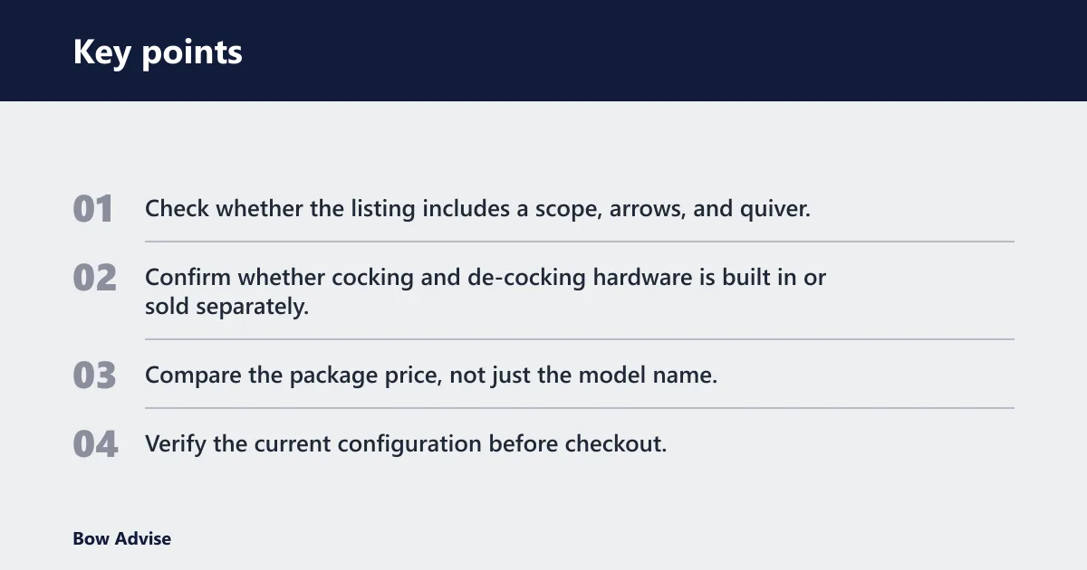 Key points: What do you get for the money?