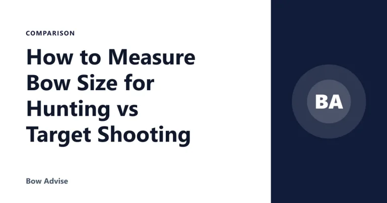 How to Measure Bow Size for Hunting vs Target Shooting