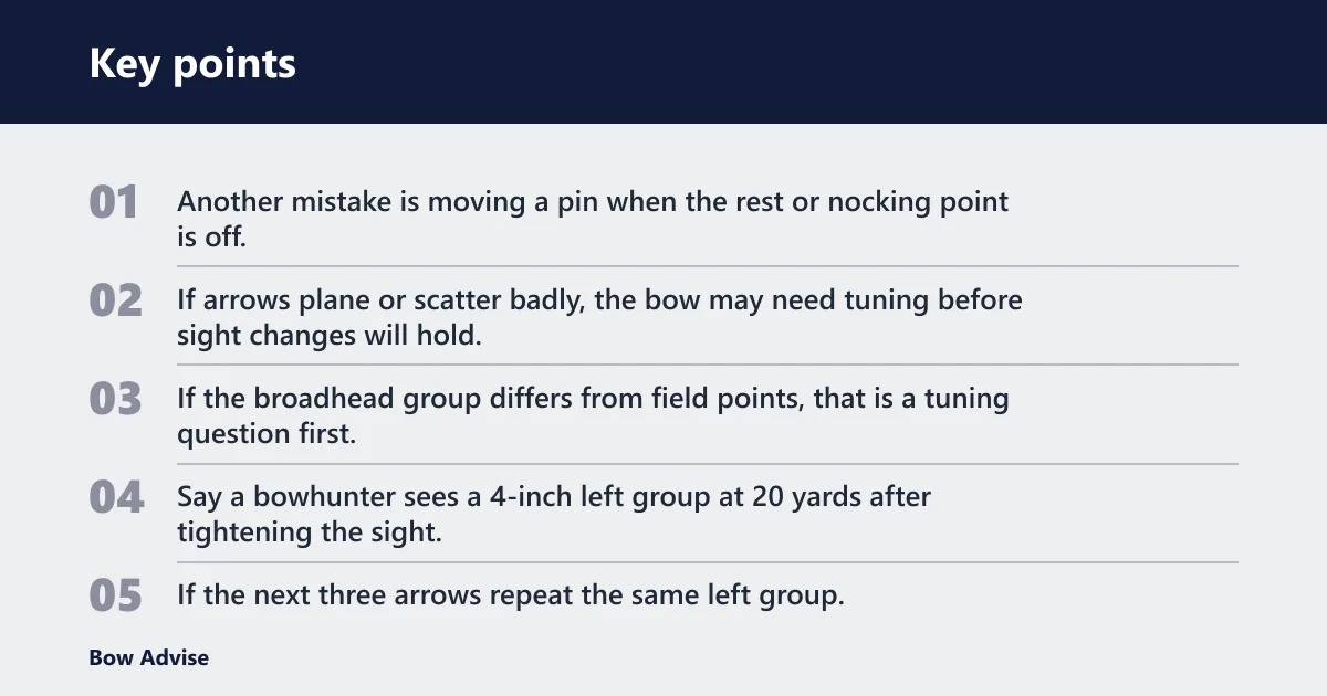 Key points: Common mistakes