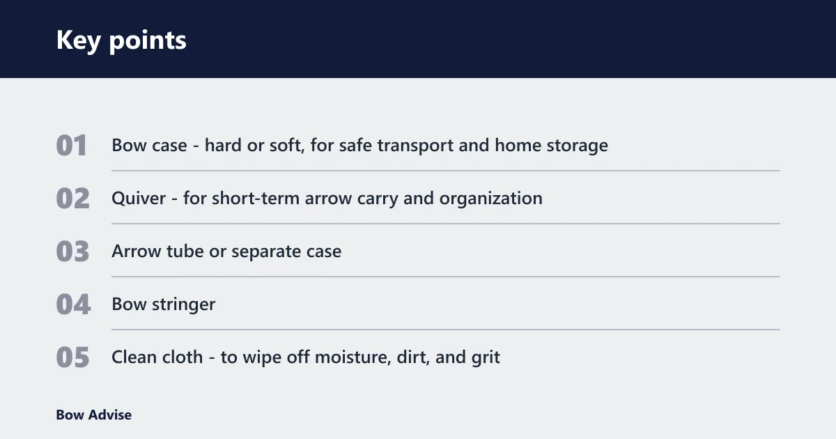 Key points: What you'll need