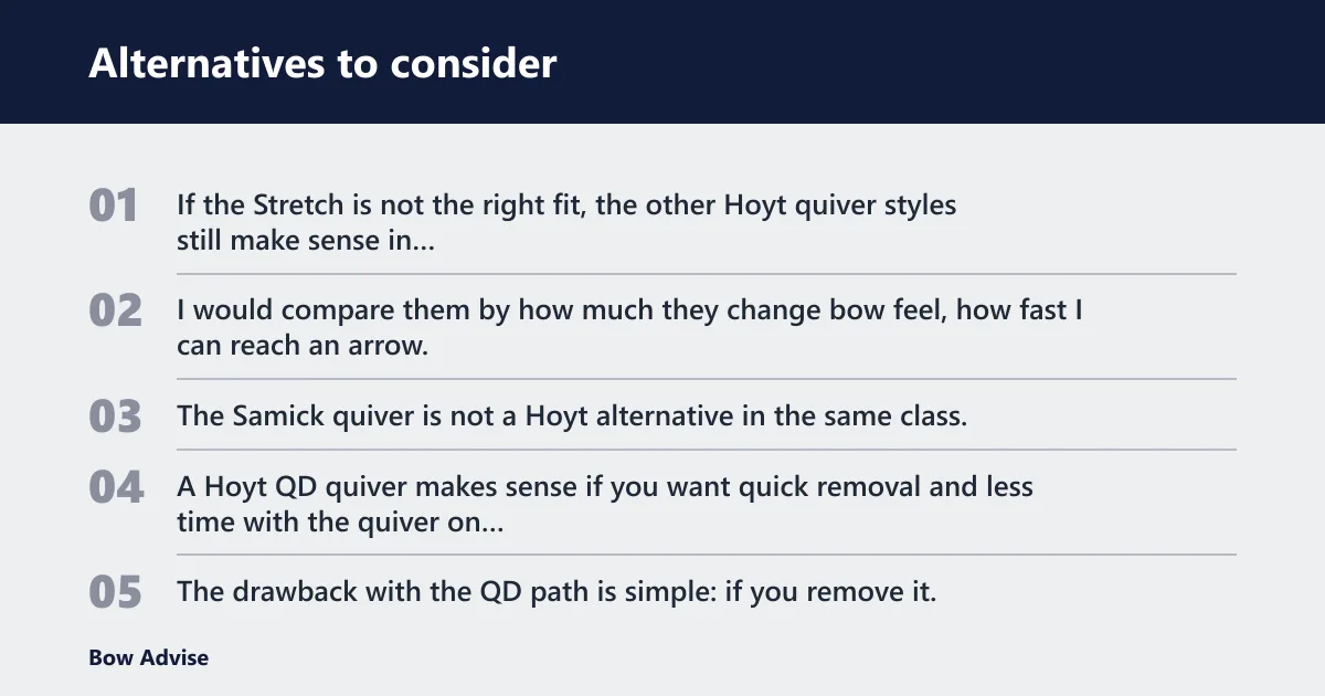 Steps: Alternatives to consider