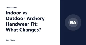 Indoor vs Outdoor Archery Handwear Fit: What Changes?