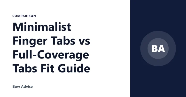 Minimalist Finger Tabs vs Full-Coverage Tabs Fit Guide
