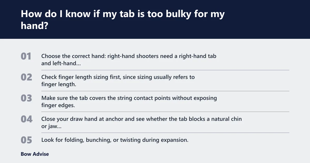 Steps: How do I know if my tab is too bulky for my hand?
